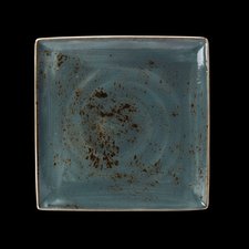 Craft Blue Teller quadratisch 27 cm x 27 cm